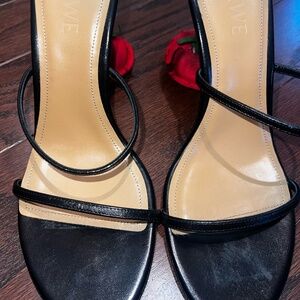 Loewe Rose Heel Sandals